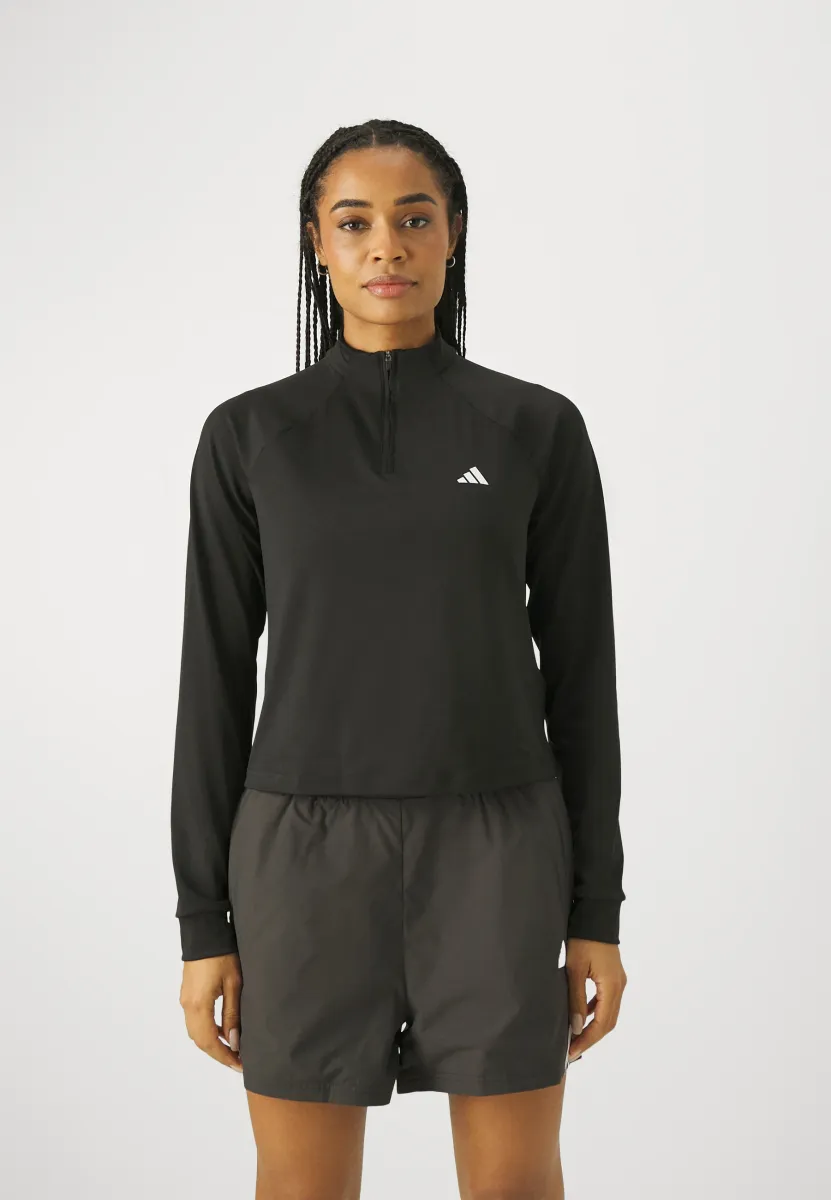 ZIP - Langarmshirt - black