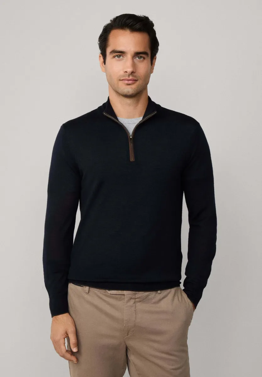 ZIP - Strickpullover - dark green