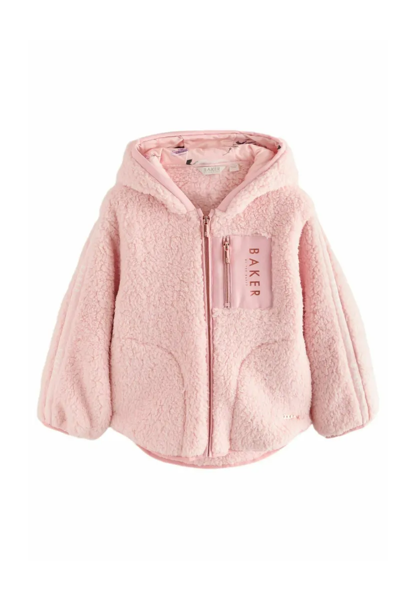 ZIP THROUGH HOODED - Übergangsjacke - pink
