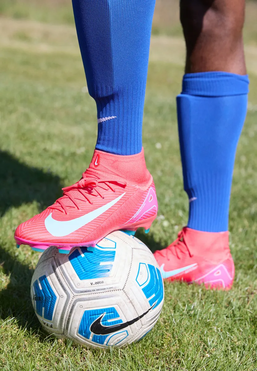 ZM 10 PRO FG - Fußballschuhe für festen Untergrund - ember glow/aurora green