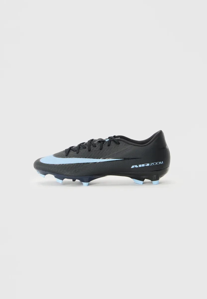 ZM VAPOR 16 ACADEMY FG/MG - Rasen-Fußballschuhe - black/ice blue