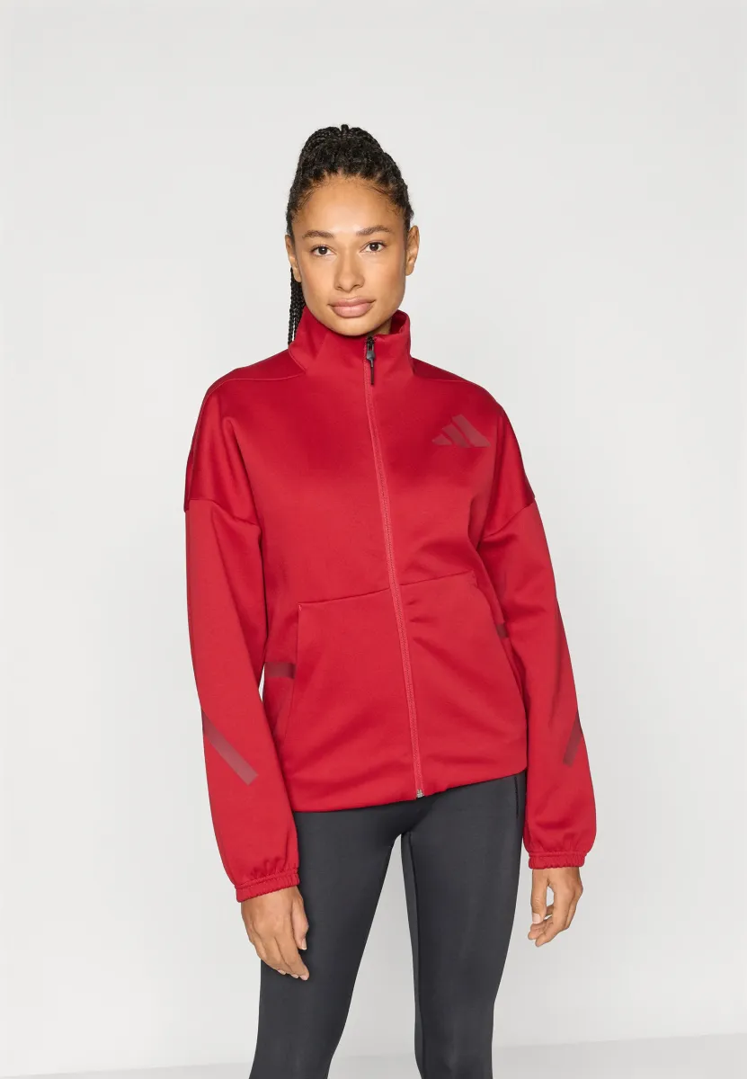 Z.N.E.  - Sweatjacke - active maroon