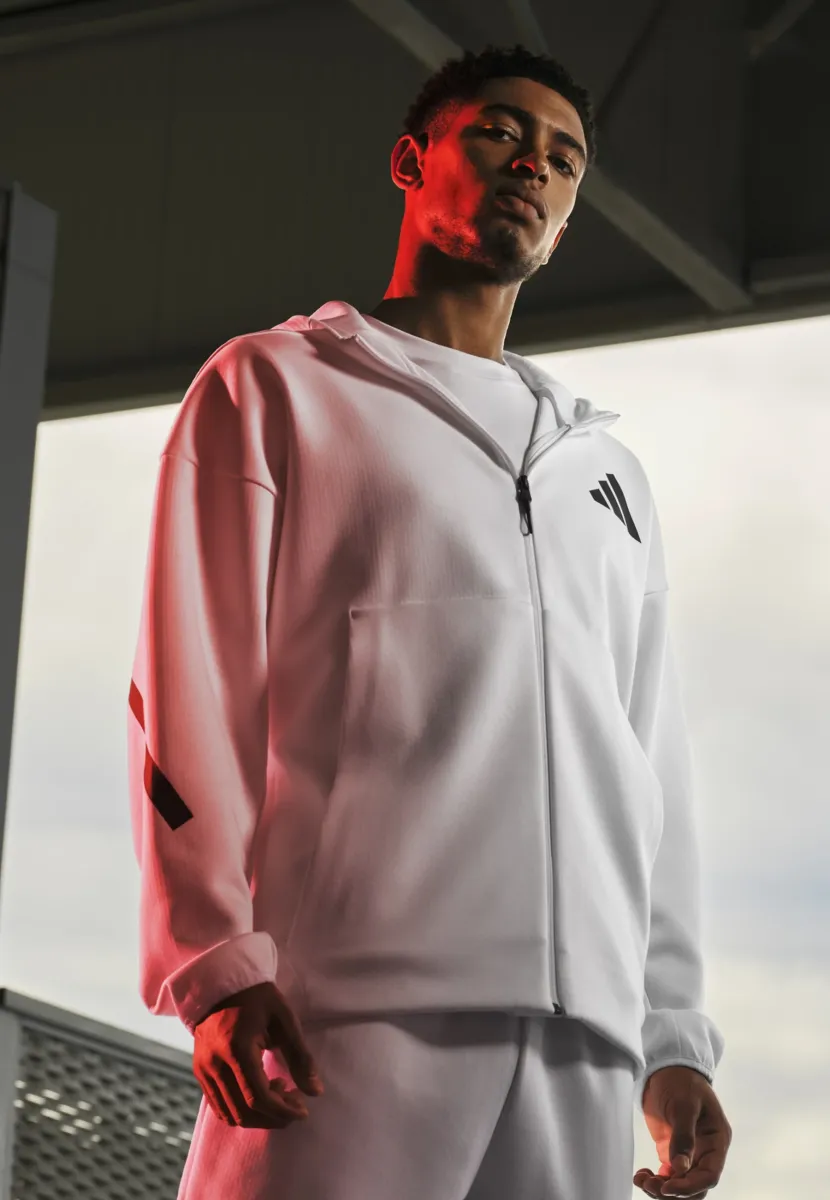 Z.N.E. - Sweatjacke - white
