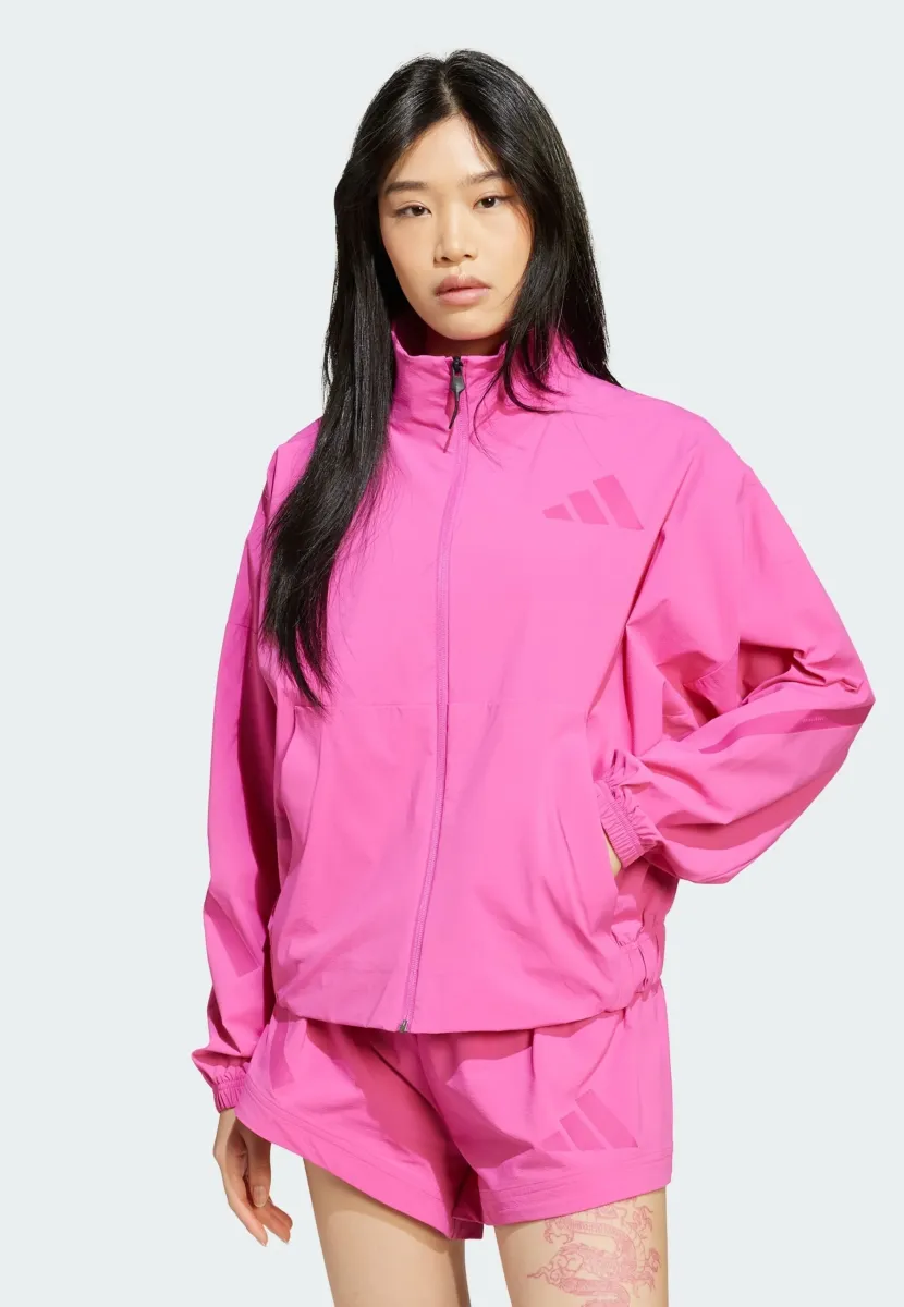 Z.N.E. WOVEN FULL-ZIP TRACK - Trainingsjacke - semi lucid fuchsia