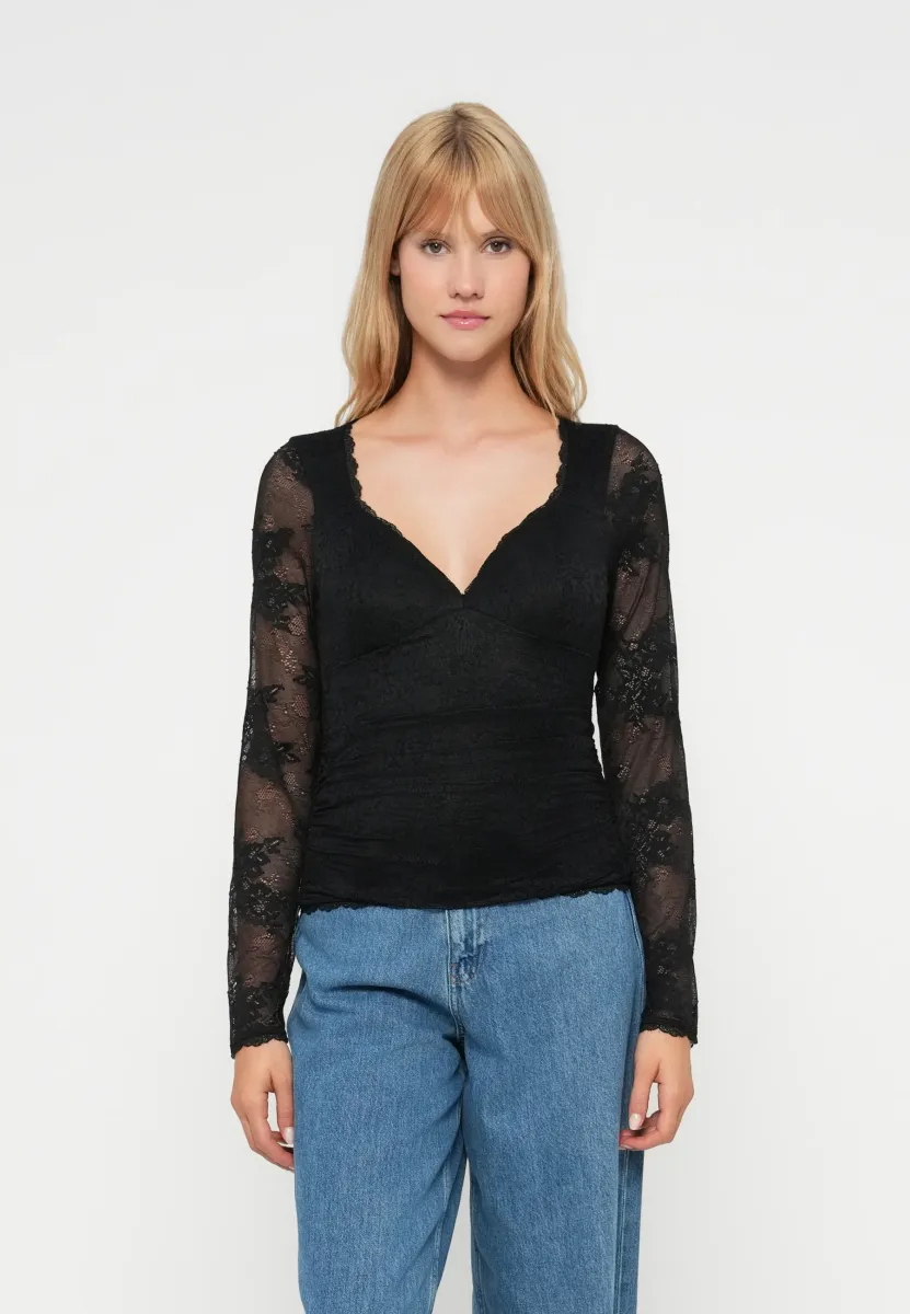 ZOE - Langarmshirt - black