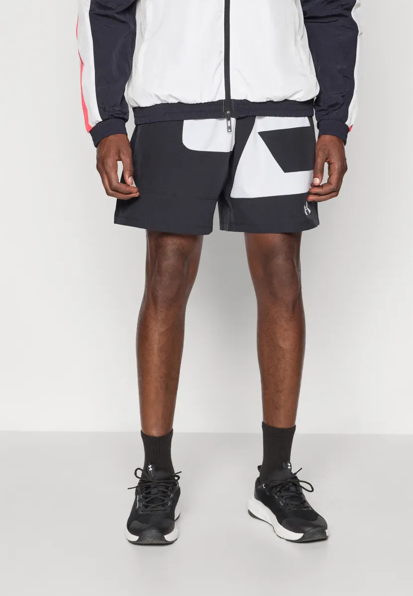 ZONE SHORT  - Kurze Sporthose - black/white