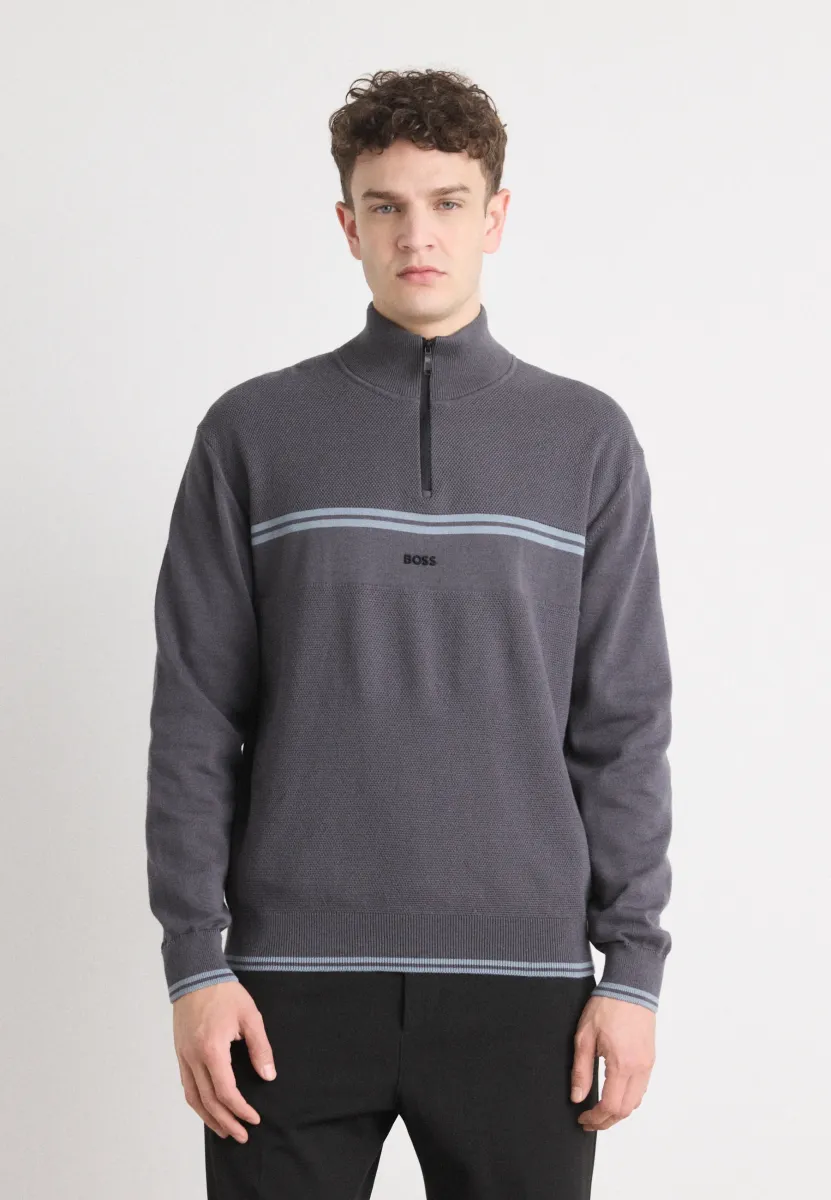 ZONE - Strickpullover - dark grey