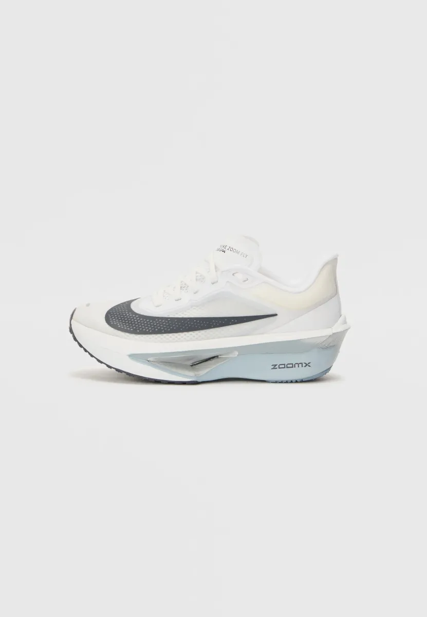 ZOOM FLY 6 - Laufschuh Straße - white/gridiron/pure platinum/obsidian mist/metallic silver-coloured