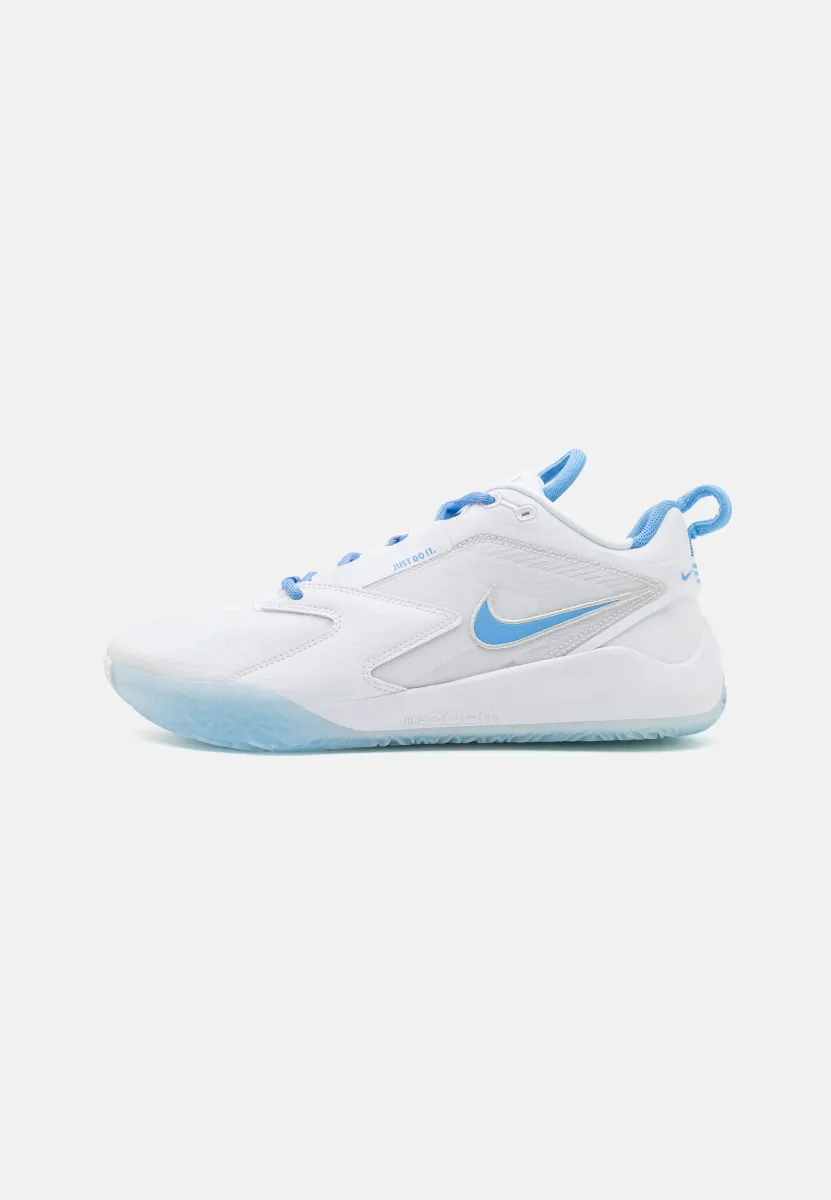 ZOOM HYPERACE 3 UNISEX - Volleyballschuh - white/valor blue/photon dust