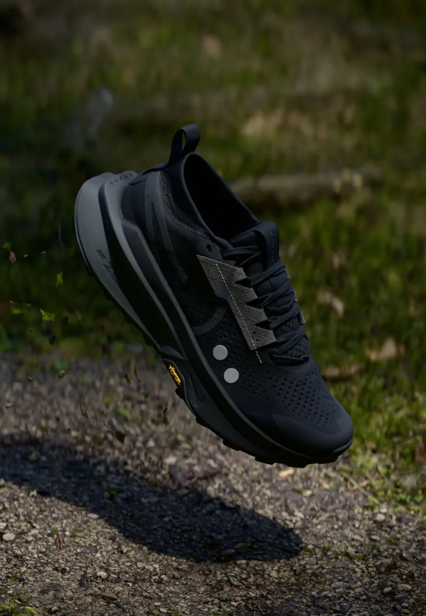ZOOMX ZEGAMA 2 - Laufschuh Trail - black anthracite/metallic platinum-coloured