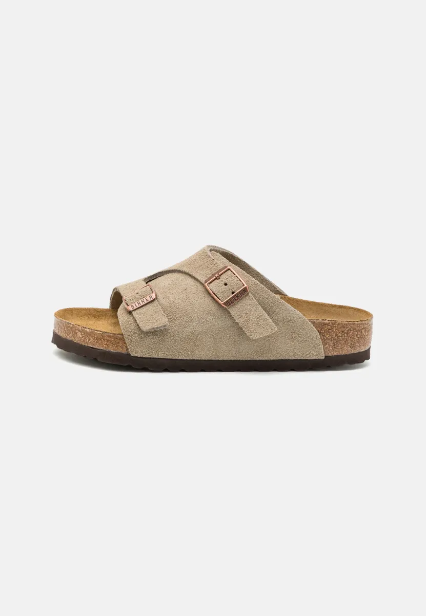 Z�RICH LEVE TAUPEN - REGULAR - Riemensandalette - taupe